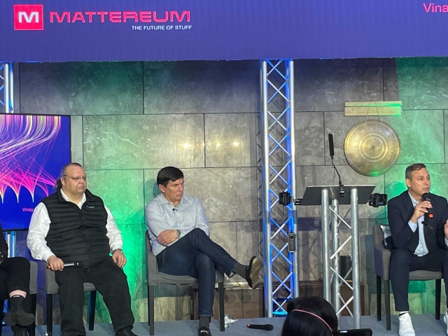 Mattereum presenting their vision of the Circular Economy at COP26