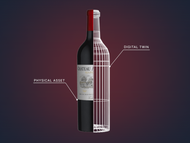 Wine bottle NFT