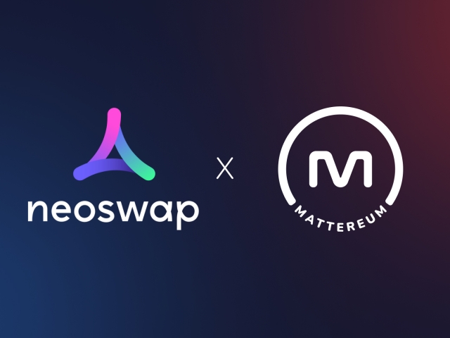 NeoSwap and Mattereum logos