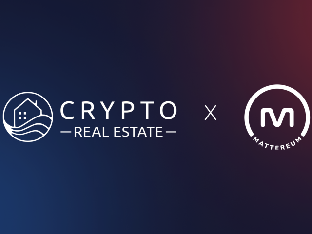 Crypto Real Estate and Mattereum logos